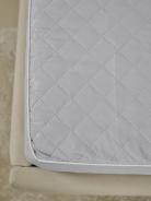 Чехол на матрац стеганный - Светло-серый - фото 4