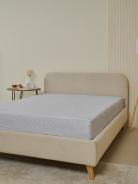 Чехол на матрац стеганный - Светло-серый - фото 5