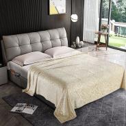 Плед Велсофт Жаккард - Молоко - фото