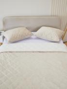 Набор покрывало и чехлы на подушку - Кристалл, цвет кремовый - фото 5