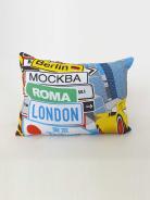 Подушка детская из поплина 50x70 - Суперкар - фото