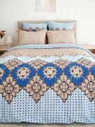 Пододеяльник поплин - Марокко, цвет голубой - фото 2