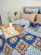 Пододеяльник поплин - Марокко, цвет голубой - фото 3