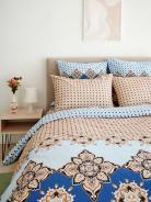 Пододеяльник поплин - Марокко, цвет голубой - фото 5