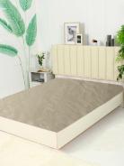 Простыня Микрофибра Узор - Сливочный - фото