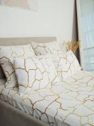 Простыня бязь - Кракле, цвет белый - фото 3