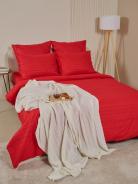 Пододеяльник Микрофибра Страйп - Красный - фото 2