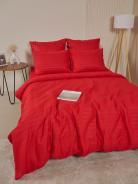 Пододеяльник Микрофибра Страйп - Красный - фото 3