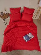 Пододеяльник Микрофибра Страйп - Красный - фото 4