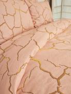 Пододеяльник бязь молния - Кракле, цвет пудра - фото 5