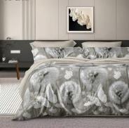 Постельное белье поплин люкс - Облако - фото