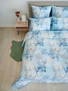 Пододеяльник поплин - Симфония, цвет голубой - фото 2