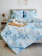 Пододеяльник поплин - Симфония, цвет голубой - фото 4