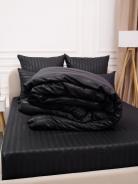 Пододеяльник Микрофибра Страйп - Графит - фото 3