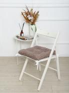 Подушка на стул Люкс - Кофе - фото