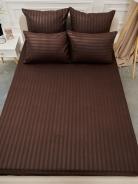 КПБ Микрофибра-Страйп - Шоколад - фото 2