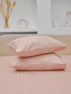 Комплект наволочек Микрофибра Страйп - Пудра - фото 4