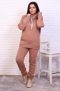 Костюм 6734 кофе - фото