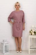 Платье 20613 пудра - фото