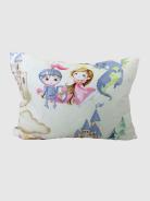 Подушка детская из поплина 50x70 - Воздушный замок Подушка детская из поплина 50x70 - Воздушный замок - фото 2