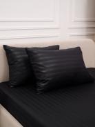 Комплект наволочек Микрофибра Страйп - Графит - фото 2