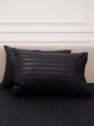 Комплект наволочек Микрофибра Страйп - Графит - фото 3