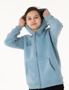 Толстовка 1551 детская серо-голубой (ед.) - фото