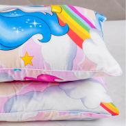 Подушка детская из поплина 50x70 - Карусельки - фото 2