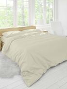 Пододеяльник Поплин гладкокрашенный (молния) - Слоновая кость Пододеяльник Поплин гладкокрашенный (молния) - Слоновая кость - фото