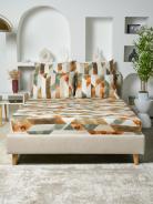 Простыня бязь на резинке - Осколки осени - фото