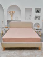 Простыня Микрофибра Страйп - Пудра - фото 5