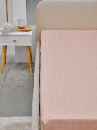 Простыня Микрофибра Страйп - Пудра - фото 6