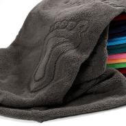 Полотенце махровое - Ножки, цвет шоколадный - фото