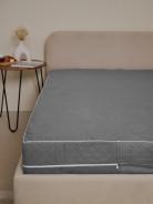Чехол на матрац стеганный - Темно-серый - фото 2