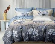 Постельное белье поплин эксклюзив на молнии - Сильва - фото