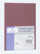 Простыня трикотажная на резинке - Какао - фото 5