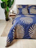 Пододеяльник бязь на молнии - Листья папоротника Пододеяльник бязь на молнии - Листья папоротника - фото