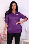 Туника 36541 фиолетовый - фото