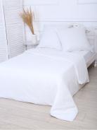 Пододеяльник Бязь 1,5сп.(белая) б/м - фото