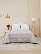 Одеяло Сатин-Жаккард - Серебро - фото