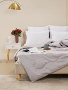 Одеяло Сатин-Жаккард - Серебро - фото 5