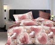 Постельное белье поплин эксклюзив на молнии - Перламутр - фото