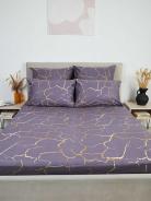 Простыня бязь - Кракле, цвет серый - фото