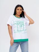 Футболка мод.1873 - фото