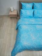 Пододеяльник поплин - Вернисаж, цвет голубой - фото 2