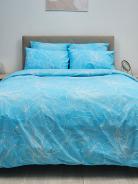 Пододеяльник поплин - Вернисаж, цвет голубой - фото 3