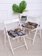 Подушка на стул - Золотые Джунгли - фото