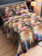 Постельное белье перкаль - Огни города - фото