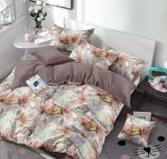 Постельное белье поплин люкс - Нежные цветы - фото