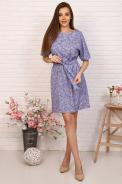 Платье 20619 васильковый Платье 20619 васильковый - фото